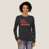 Ich bin deine Mutter Tri-Blend Shirt (Volle Vorderseite)