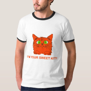 Ich bin deine süße Kitty - Rote Katze von Künstler T-Shirt