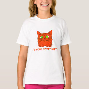 Ich bin deine süße Kitty - Rote Katze von Künstler T-Shirt
