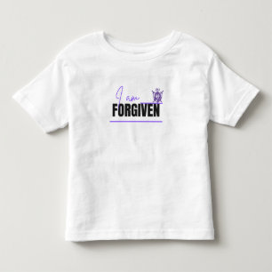 Ich bin dem T - Shirt Christlicher Kinder verziehe