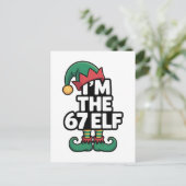Ich bin der 67 Elf, Six Seven Elf Meme Weihnachten (Stehend Vorderseite)