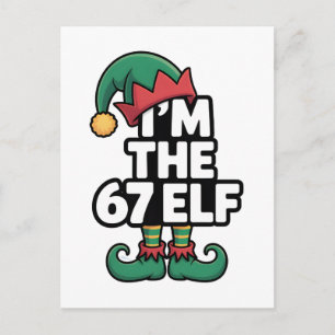 Ich bin der 67 Elf, Six Seven Elf Meme Weihnachten