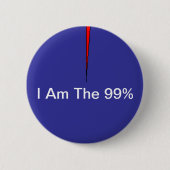 Ich bin der 99% Knopf Button (Vorderseite)