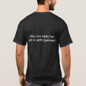 Ich bin der alte Schulrepublikaner, Reagan-ähnlich T-Shirt (Rückseite)