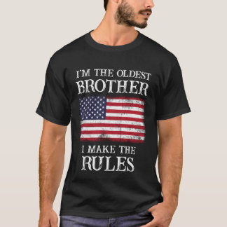 Ich bin der älteste Bruder, den ich unter US-ameri T-Shirt