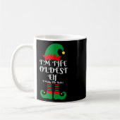 Ich bin der älteste Elf-Weihnachtsmann-Helfer, der Kaffeetasse (Links)