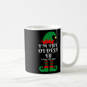 Ich bin der älteste Elf-Weihnachtsmann-Helfer, der Kaffeetasse