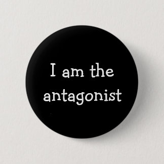 Ich bin der Antagonist, Buchliebhaber, Bösewicht Button