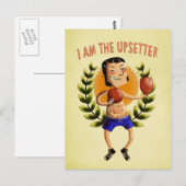 Ich bin der Aufsteiger Postkarte (Vorne/Hinten)