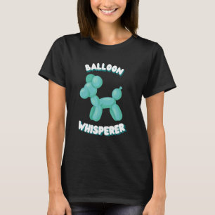 Ich bin der Ballon Whisperer Rubber Inflated Ballo T-Shirt