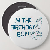 Ich bin der besonders angefertigte button (Vorne & Hinten)