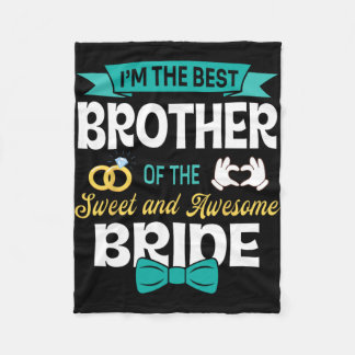 Ich bin der beste Bruder des süßen und Phantastisc Fleecedecke