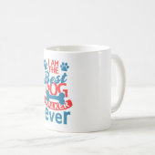 Ich bin der beste Dog Walker für jeden Sommer Kaffeetasse (VorderseiteRechts)