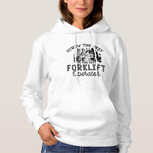 Ich bin der beste Fahrer für Gabelstapler Hoodie