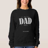 Ich bin der beste VATER aller Zeiten Sweatshirt (Vorderseite)