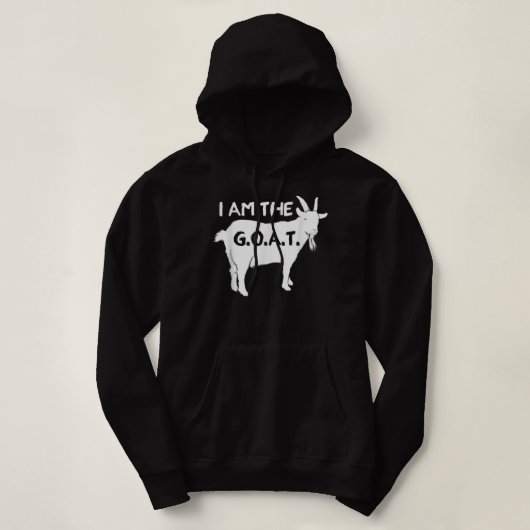 Ich bin der Bestste der Athletik aller Zeiten Hoodie (Design vorne)