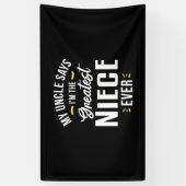 Ich bin der Bestste Niece aller Zeiten Banner (Vertikal)