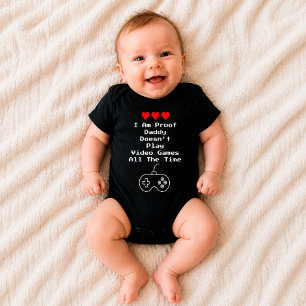 Ich bin der Beweis, dass Daddy nicht die ganze Zei Baby Strampler