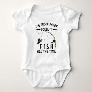 Ich bin der Beweis, dass Daddy nicht die ganze Zei Baby Strampler