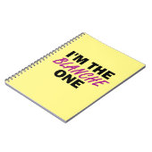 Ich bin der Blanche One Notizblock (Linke Seite)