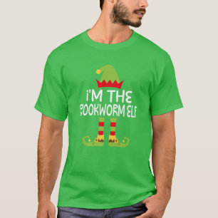 Ich bin der Bookworm Elf, der Weihnachtskostüm pas T-Shirt