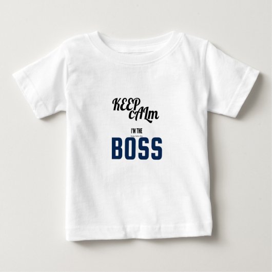 Ich bin der Boss Baby T-shirt (Vorderseite)