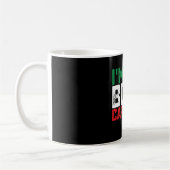 Ich bin der Boss Capiche Funny Italienisch Kaffeetasse (Links)