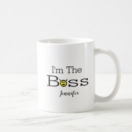 Ich bin der Boss Cup Kaffeetasse
