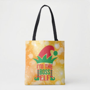 Ich bin der Boss Elf-16808 Tasche