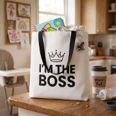 Ich bin der Boss Lustige Mama Tasche