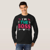 Ich bin der Boss T-Shirt (Vorne ganz)