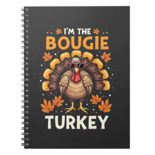 Ich bin der Bougie Turkey Funny Erntedank Sassy Notizblock