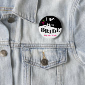 Ich bin der Braut-Party-Knopf Button (Beispiel)
