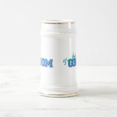 Ich bin der Bräutigam Bierglas (Mittel)