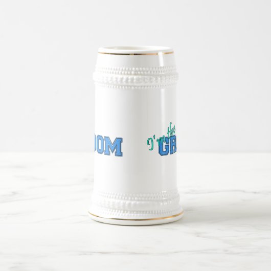 Ich bin der Bräutigam Bierglas (Mittel)