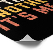 Ich bin der Bruder. Ich bin mein Freund Papa B. Va Poster (Ecke)