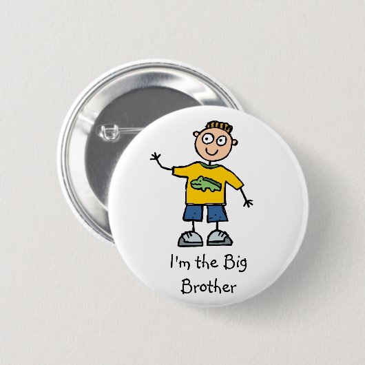 Ich bin der Bruderknopf Button (Vorne & Hinten)
