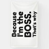 Ich bin der Chef Banner (Vertikal)