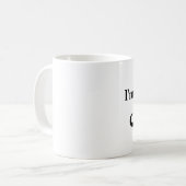 Ich bin der CHEF, Kaffee-Tasse Kaffeetasse (Vorderseite Links)