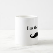 Ich bin der CHEF, Kaffee-Tasse Kaffeetasse (Mittel)