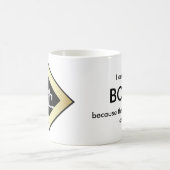 Ich bin der Chef Kaffeetasse (Mittel)