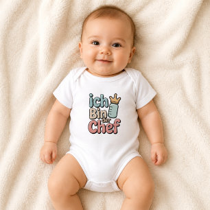 Ich bin der Chef Lustiger Baby-Chef-Zitat Baby Strampler