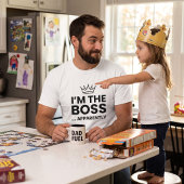 Ich bin der Chef-Vater T-Shirt