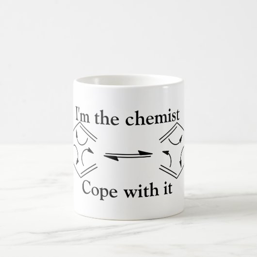 Ich bin der Chemiker… Kaffeetasse (Mittel)