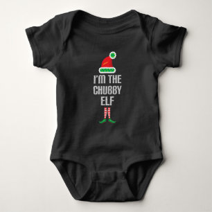 Ich bin der Chubby Elf Baby Bodysuit Strampler