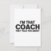 Ich bin der Coach, den sie dir über lustiges Gesch