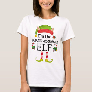 Ich bin der Computerprogrammierer-Elf T-Shirt