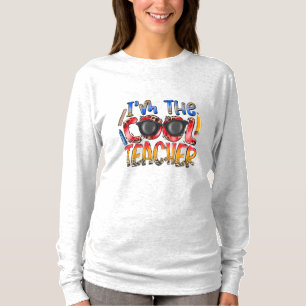 Ich bin der coole Lehrer – Lustige Lehrer-Zitat-Be T-Shirt