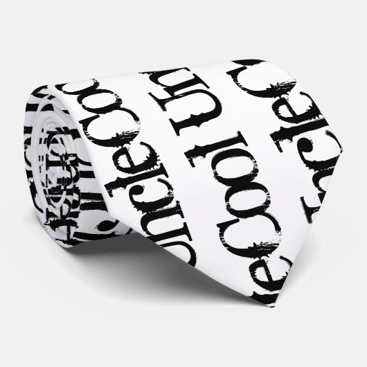 Ich bin der Coole Onkel Krawatte (Gerollt)