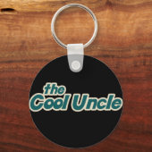 Ich bin der Coole Onkel Schlüsselanhänger (Vorderseite)